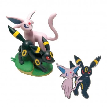 Pokemon Scarlet & Violet: Prismatic Evolutions Premium Figure Collection rinkinys (Umbreon ex ir Espeon ex)